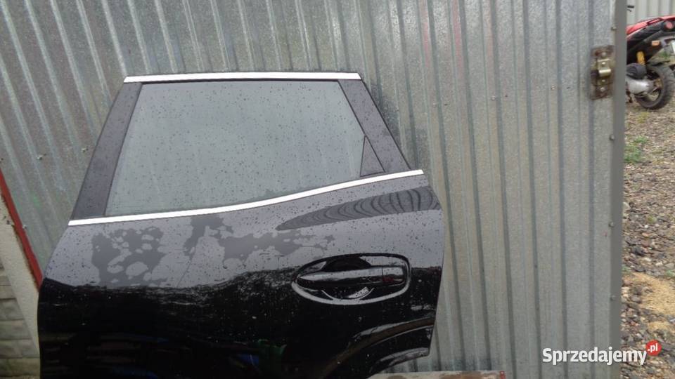 DRZWI LEWE TYŁ TYLNE RENAULT KADJAR CZARNE TEGNE Rakoniewice