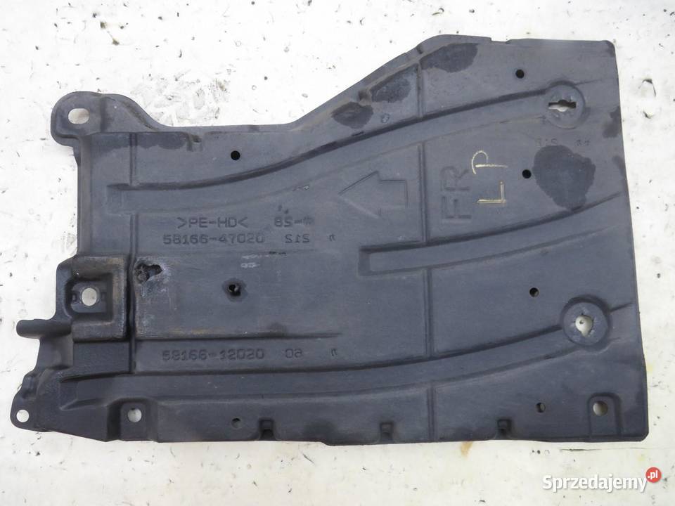 OSŁONA PODWOZIA LEWY TYŁ PRIUS 3 III 5816647020 osobowe