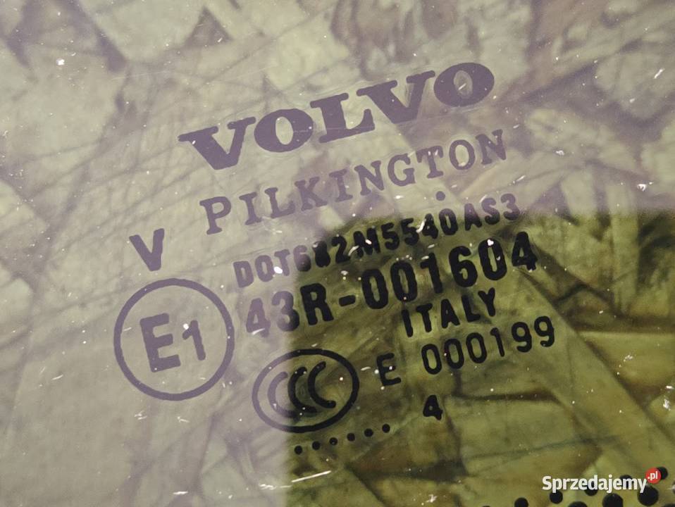 Szyba Karoseryjna Błotnik Prawy Tył Volvo Xc90 Pleszew