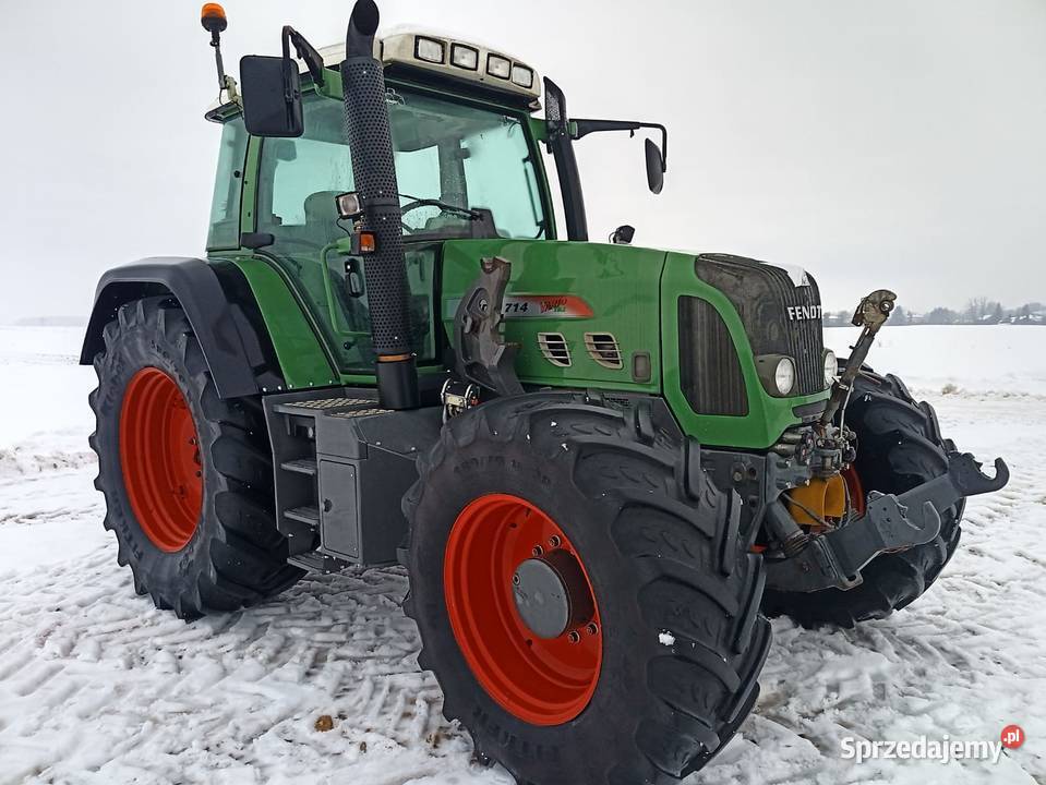 Fendt 714 Vario TMS Com 3 2009 Tuz Wom Adaptacja Niedrzwica Duża