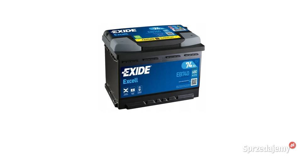 Akumulator Exide Excell 12V 74Ah 680A EB740