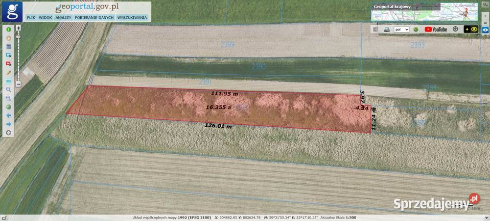 Działki rekreacyjne na terenie roztocza w