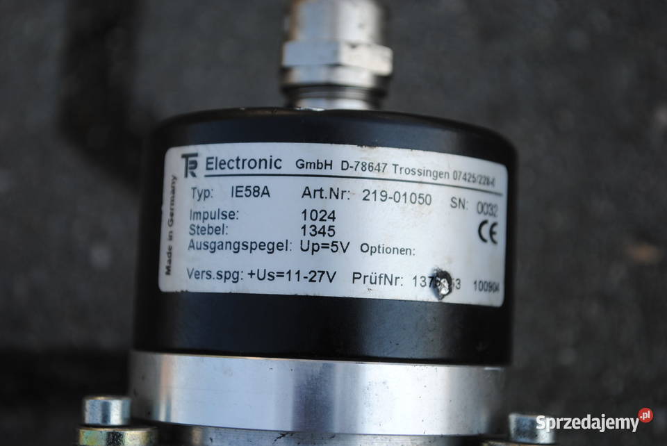 Enkoder firmy TR Electronik Typ IE58A Kargowa