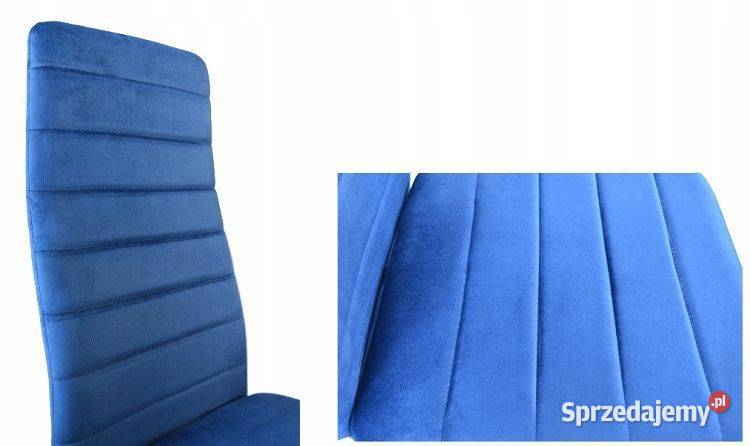 Krzesła z wyprofilowanym oparciem VELVET podlaskie Bielsk Podlaski