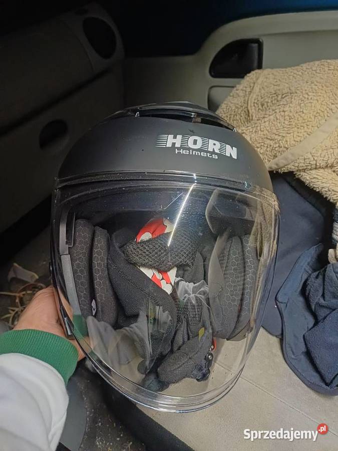 Kask motocyklowy bezszczekowy HORN rozmiar L Częstochowa