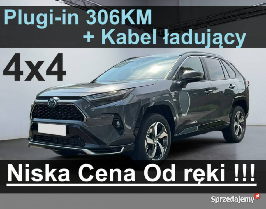 Toyota RAV4 Plugin 4x4 306 Dynamic Super Niska Szczecinek