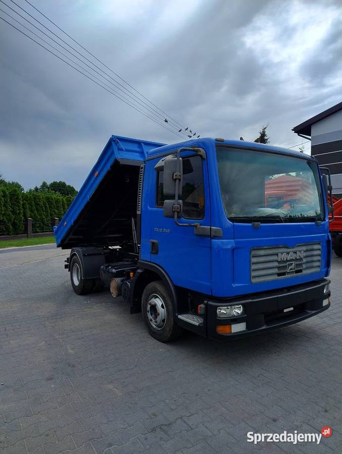 man 12240 wywrotka 7500kg wielkopolskie