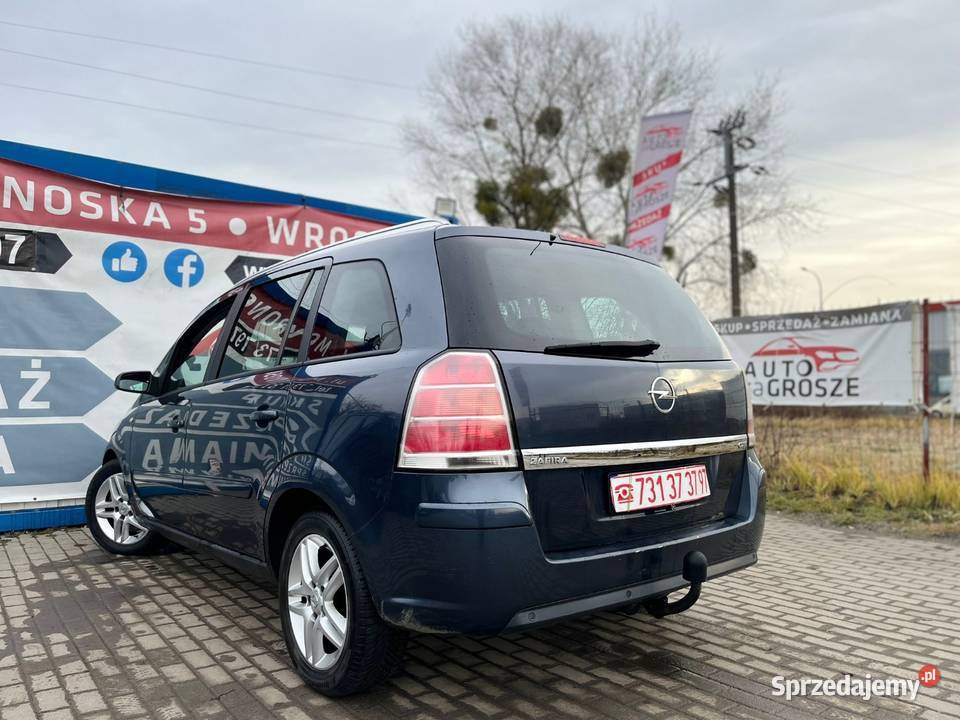 Opel Zafira 19 Diesel20067 OsobowyHAKRadio Wrocław