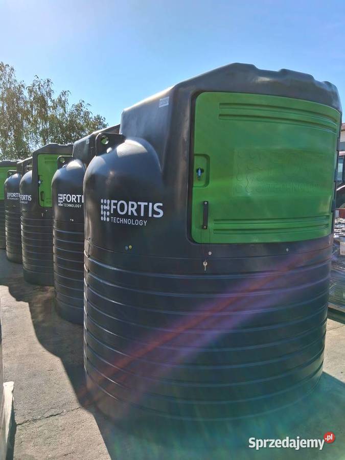 Zbiornik Fortis Ecotank 2500 l diesel Ujazd sprzedam