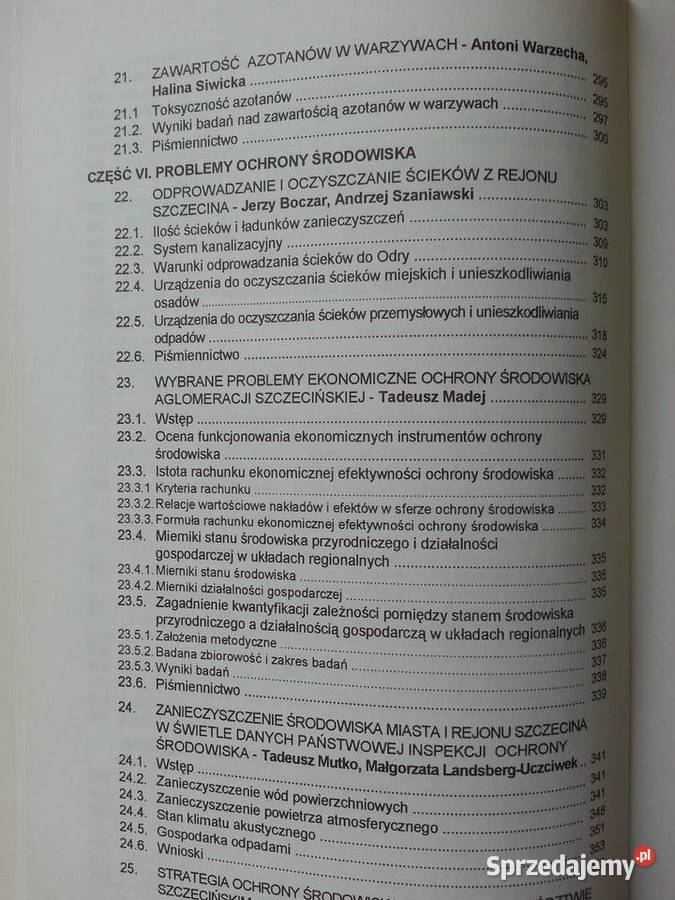 2965 Stan Środowiska Miasta I Rejonu Szczecina Szczecin