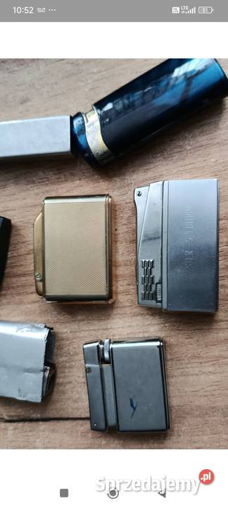 Zestaw starych metalowych zapalniczek różne Choszczno sprzedam