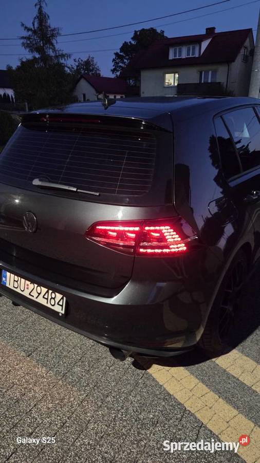 VW Golf VII GTI 2016 biled skóry szyberdach Dsg
