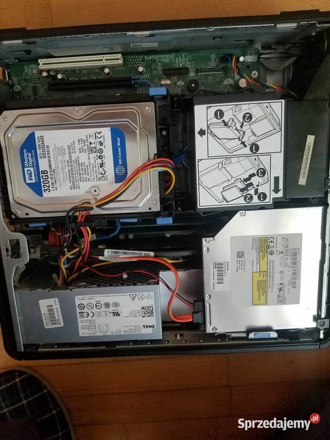 Komputer DELL optiplex 760 E8400 4GB320GB HDD Rymanów