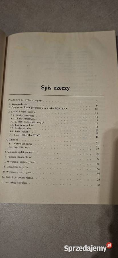 Programowanie w języku FORTRAN I wydanie Łęczyca