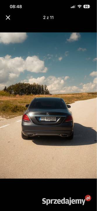 MercedesBenz C300 4Matic W205 nieuszkodzony