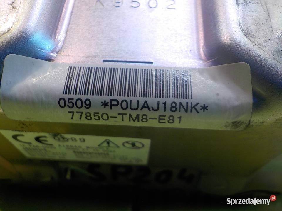 HONDA INSIGHT II 09r 13 IMA HB 5D AIRBAG Części samochodowe Suków