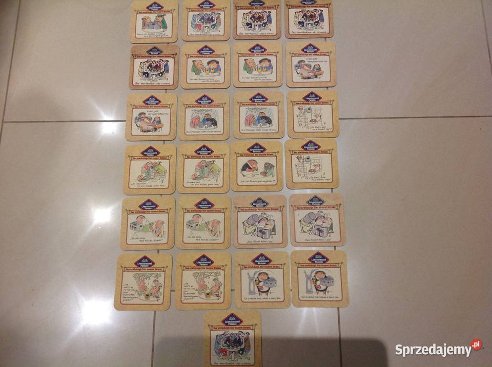 Stara Podkładka pod Piwo Lwenbrauerei Passau 25 Nowa Sól