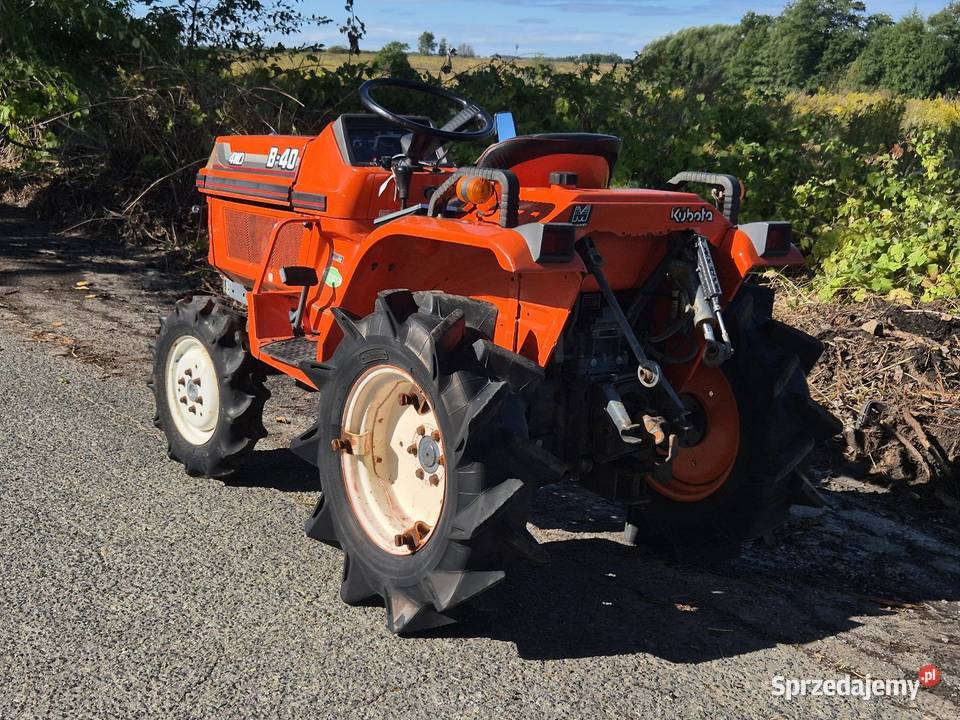 Traktorek traktor KUBOTA B40D 14 44 Małuszyn