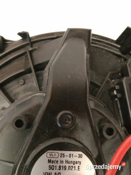 WENTYLATOR DMUCHAWA OCTAVIA III GOLF VII PASSAT Rakoniewice