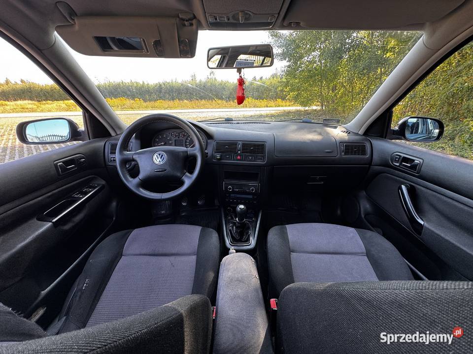 Volkswagen Golf IV 16 BG czarny Golf Motoryzacja mazowieckie