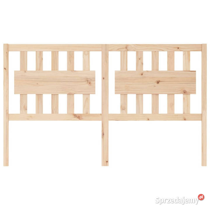 Wezgłowie łóżka 1655x4x100 lite drewno sosnowe