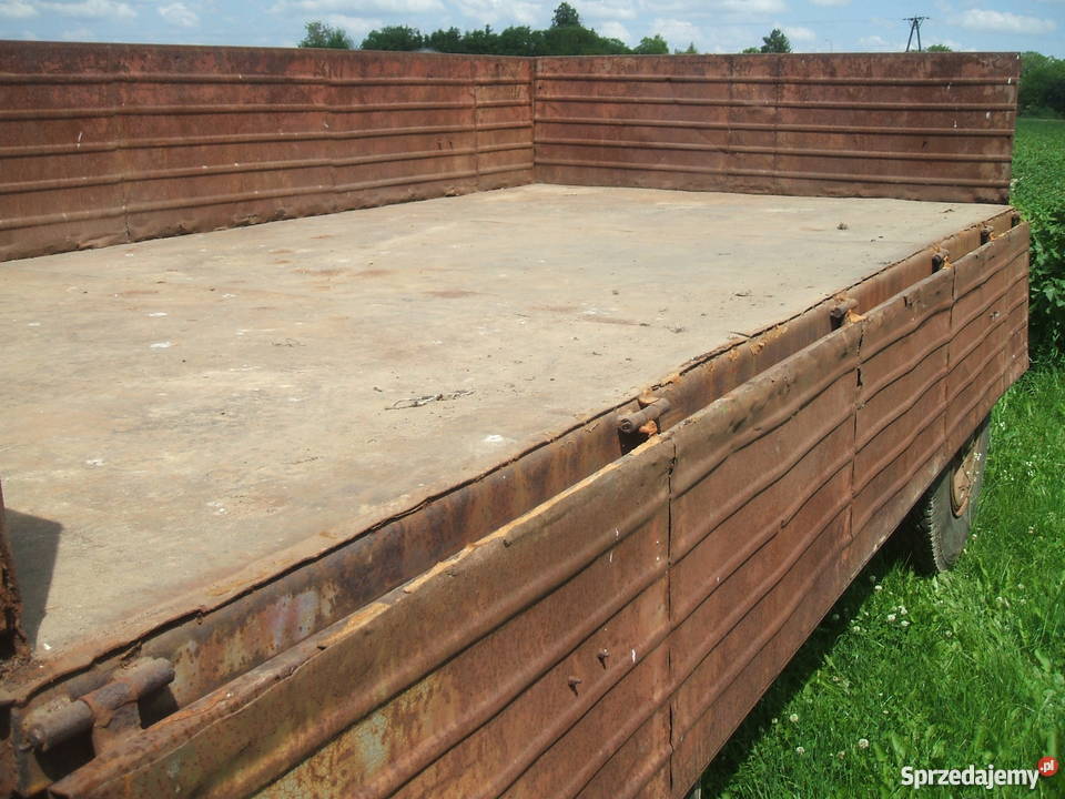 Przyczepa rolnicza D50 6 t nie wywrotka Lublin