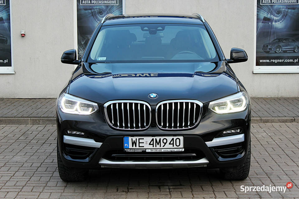 BMW X3 xLine 184 XDrive SalonPL FV23 Skóra ogranicznik prędkości Sokołów