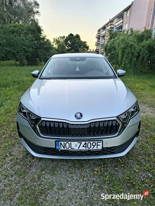 Skoda Octavia 2025 15 TSI mHEV 150 7500 Salon welurowa tapicerka Biskupiec