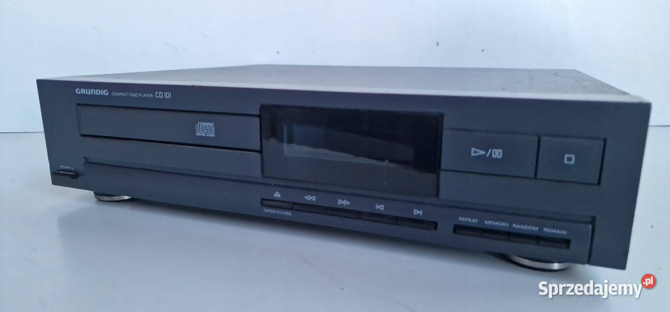 Grundig CD101 kompaktowy odtwarzacz CD player Odtwarzacze CD i MD Międzychód
