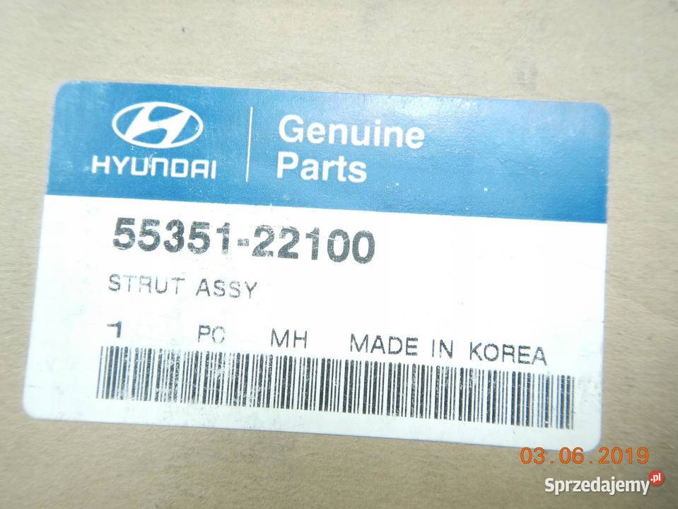 AMORTYZATOR PRZÓD HYUNDAI ACCENT 9400 ORYGINAŁ