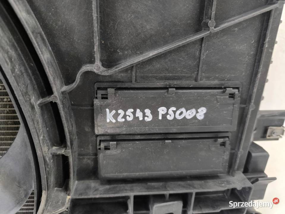 PAS PRZÓD CHŁODNICE KOMPLET PEUGEOT 5008 II 3008