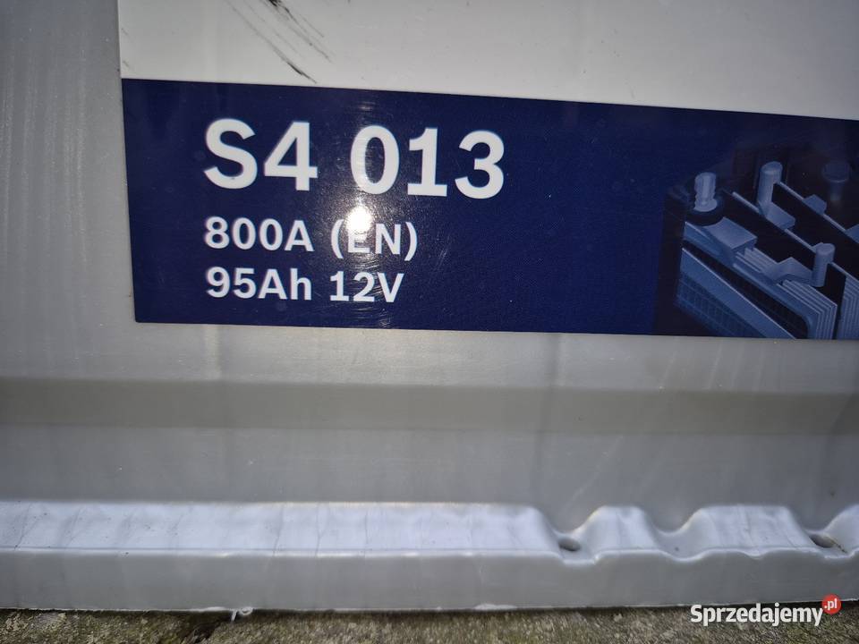 Akumulator Bosch S4 013 95Ah 800A Układ elektryczny, zapłon lubelskie Chełm