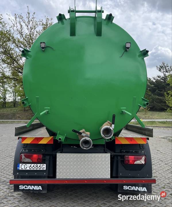 Scania P380 asenizacyjny szambiarka kujawsko-pomorskie Grudziądz