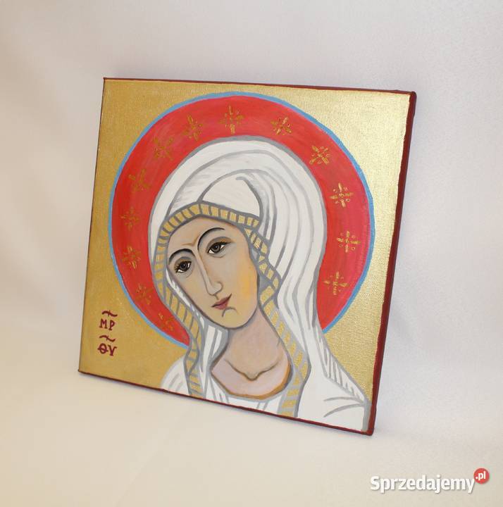 Obraz olejny Matka Boża Fatimska ikona Maryja Stare Miasto