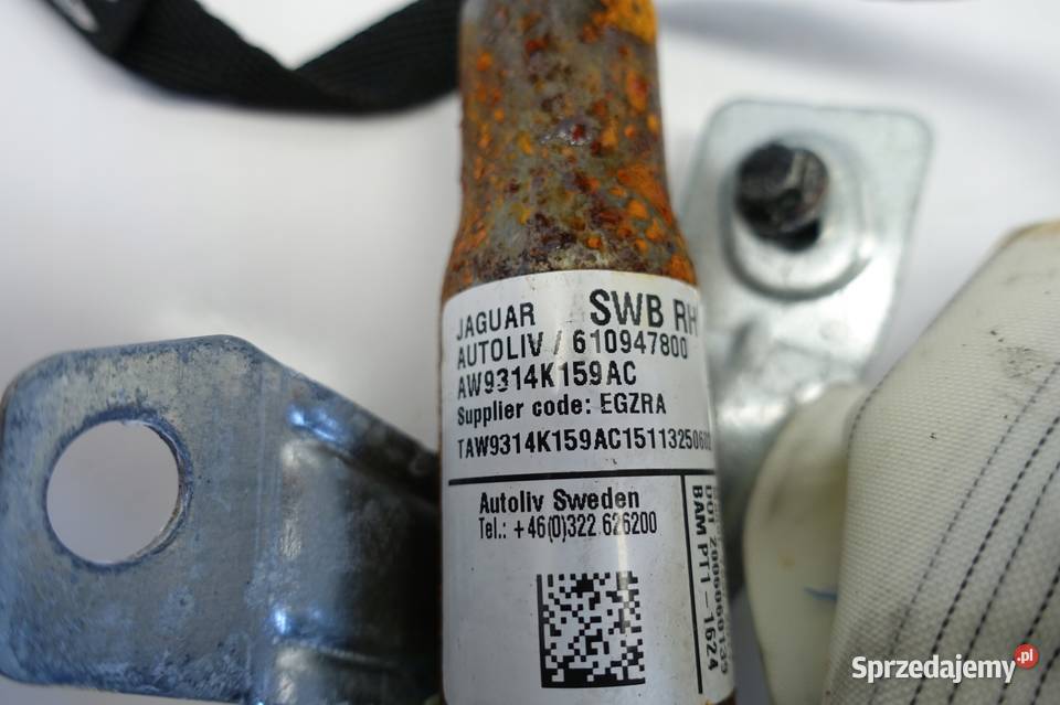 Jaguar XJ X351 PRZEDNIA KURTYNA POWIETRZNA prawa osobowe lubelskie