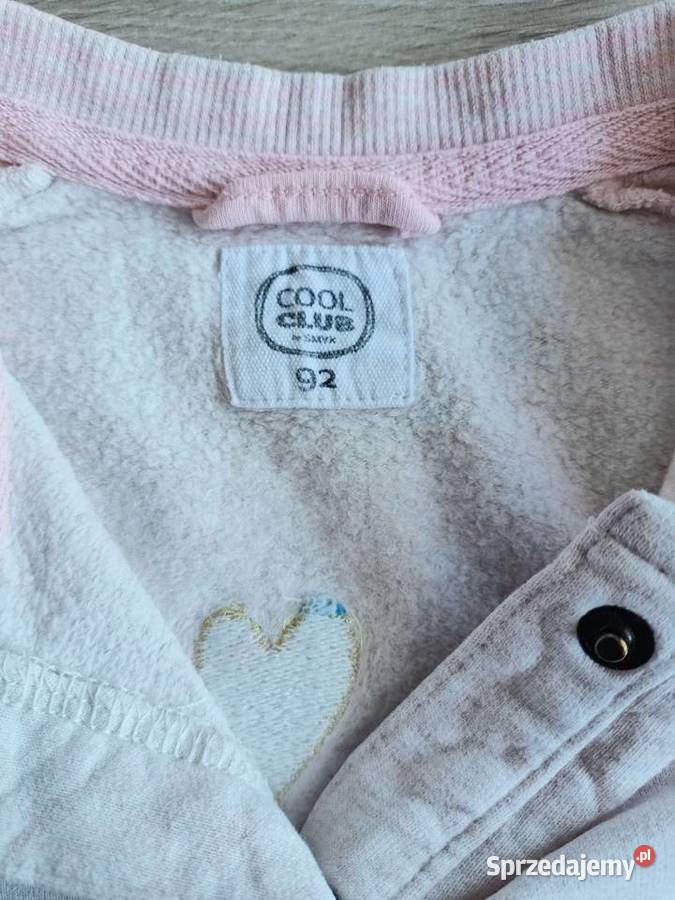 Bluza dziewczęca sportowa dresowa rozpinana mazowieckie Płock