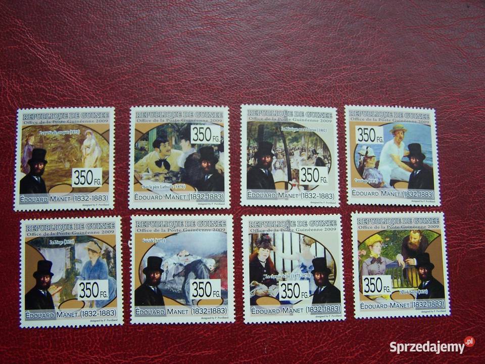 Gwinea 2009 MNH Sztuka Malarstwo Edouard Manet