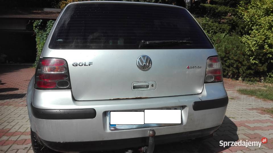 GOLF IV WSZYSTKIE CZĘŚCI SKRZYNIA MASKA ZDERZAK osobowe Rąbień AB