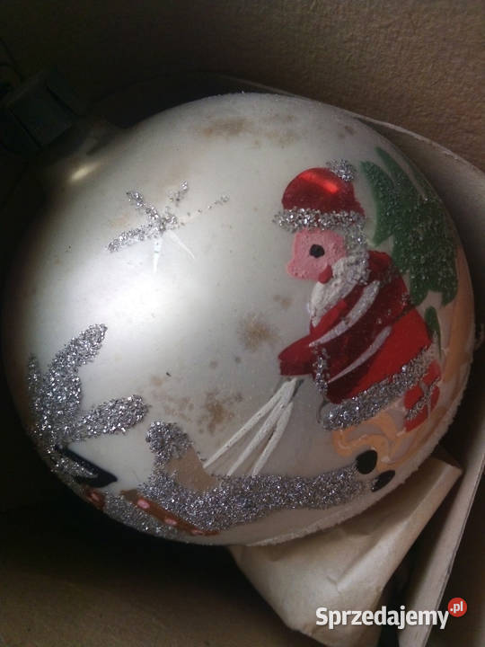 6 starych bombek vintage PRL Częstochowa