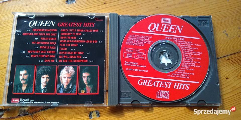 Płyta Cd kolekcjonerska Queen Bydgoszcz