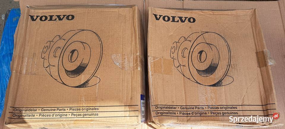 2X TARCZA HAMULCOWA TYŁ VOLVO S60 S80 V60 V70 osobowe dolnośląskie
