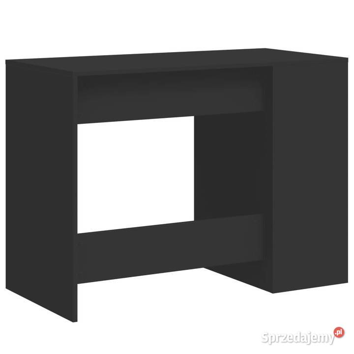 Biurko czarne 102x50x75 materiał drewnopochodny
