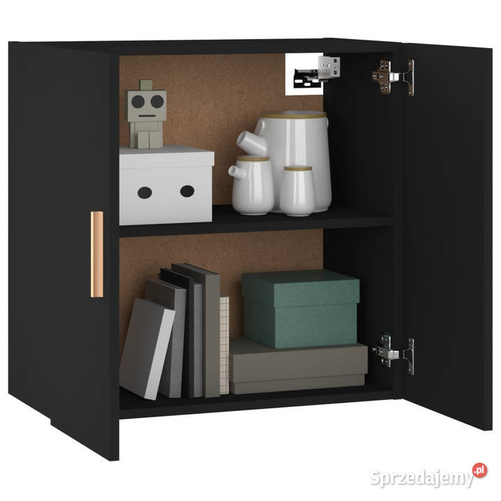 Szafka wisząca czarna 60x30x60 materiał Pozostałe Warszawa