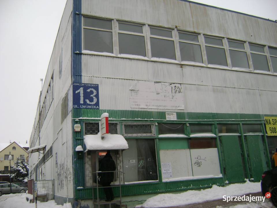 Działka z pawilonem Handlowym Chełm