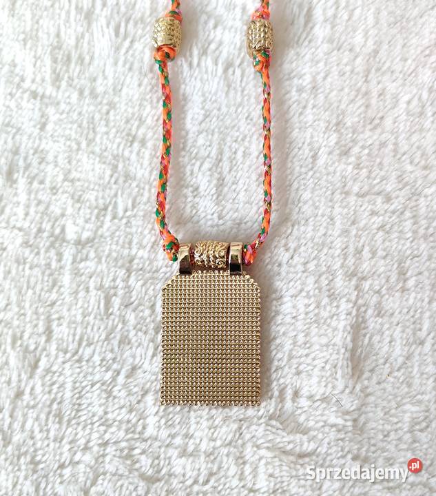 Naszyjnik łańcuszek choker medalik medalion Szczecin