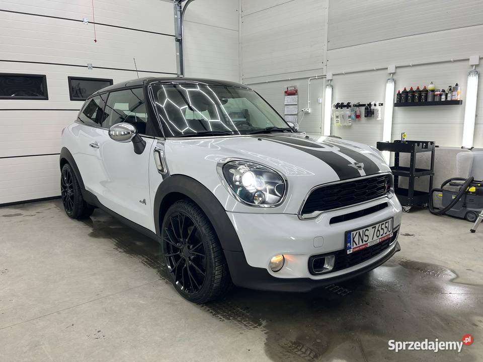 Mini Paceman 16 S 4x4 Bogata wersja wyposażenia skórzana tapicerka Łącko