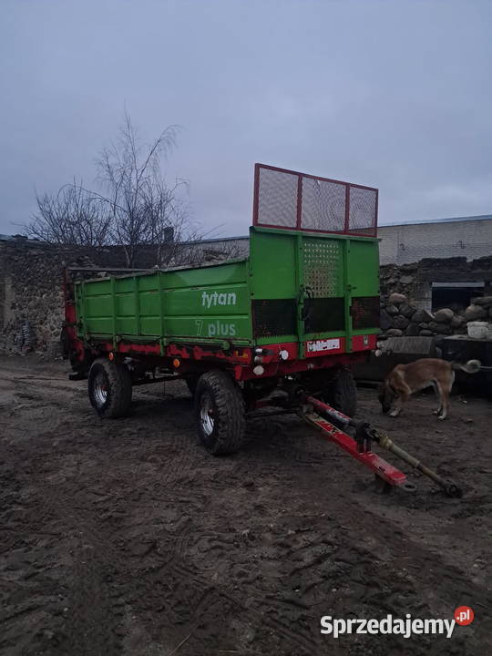 Rozrzutnik obornika unia tytan 7 plus Rozrzutniki obornika Szczuczyn