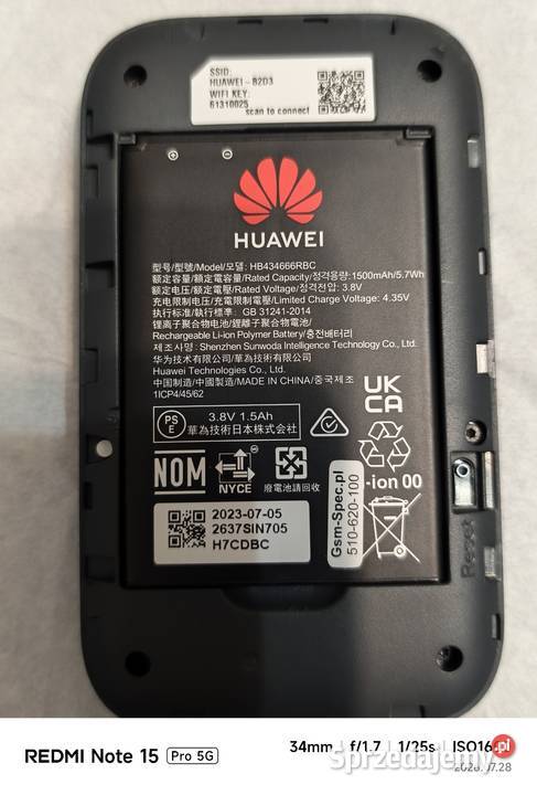 HUAWEI MOBILE WIFI router wielkopolskie Opalenica