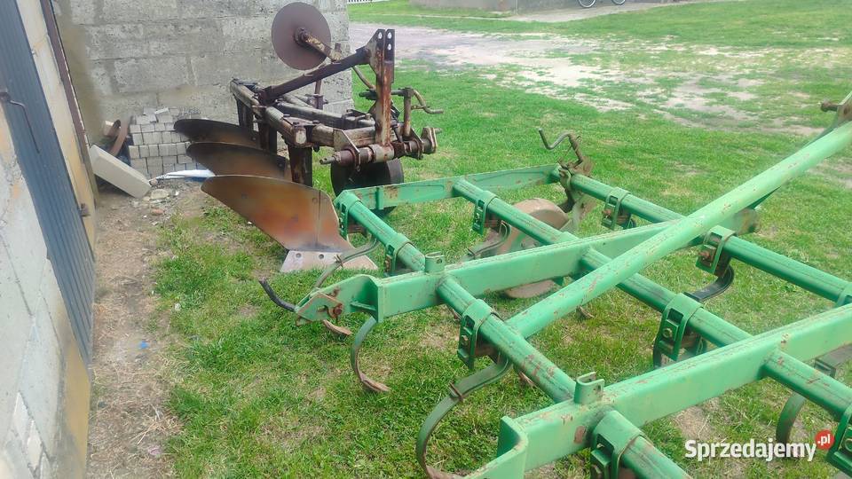 Kultywator Unia Grudziądz 21 m Pług 3 skibowy UG Białobrzegi
