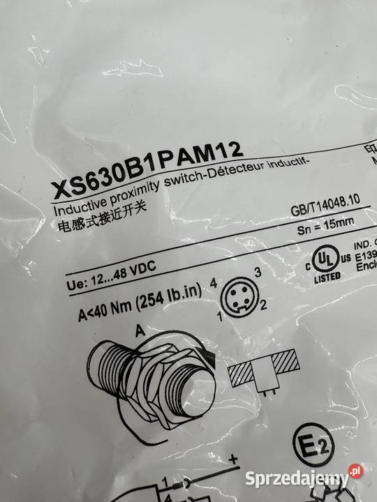 Telemecanique XS630B1PAM12 Czujnik indukcyjny